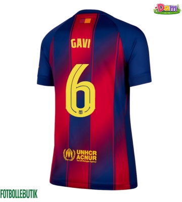 Barcelona Paez Gavi #6 Hemmatröja Kvinnor 2025-26 Kortärmad
